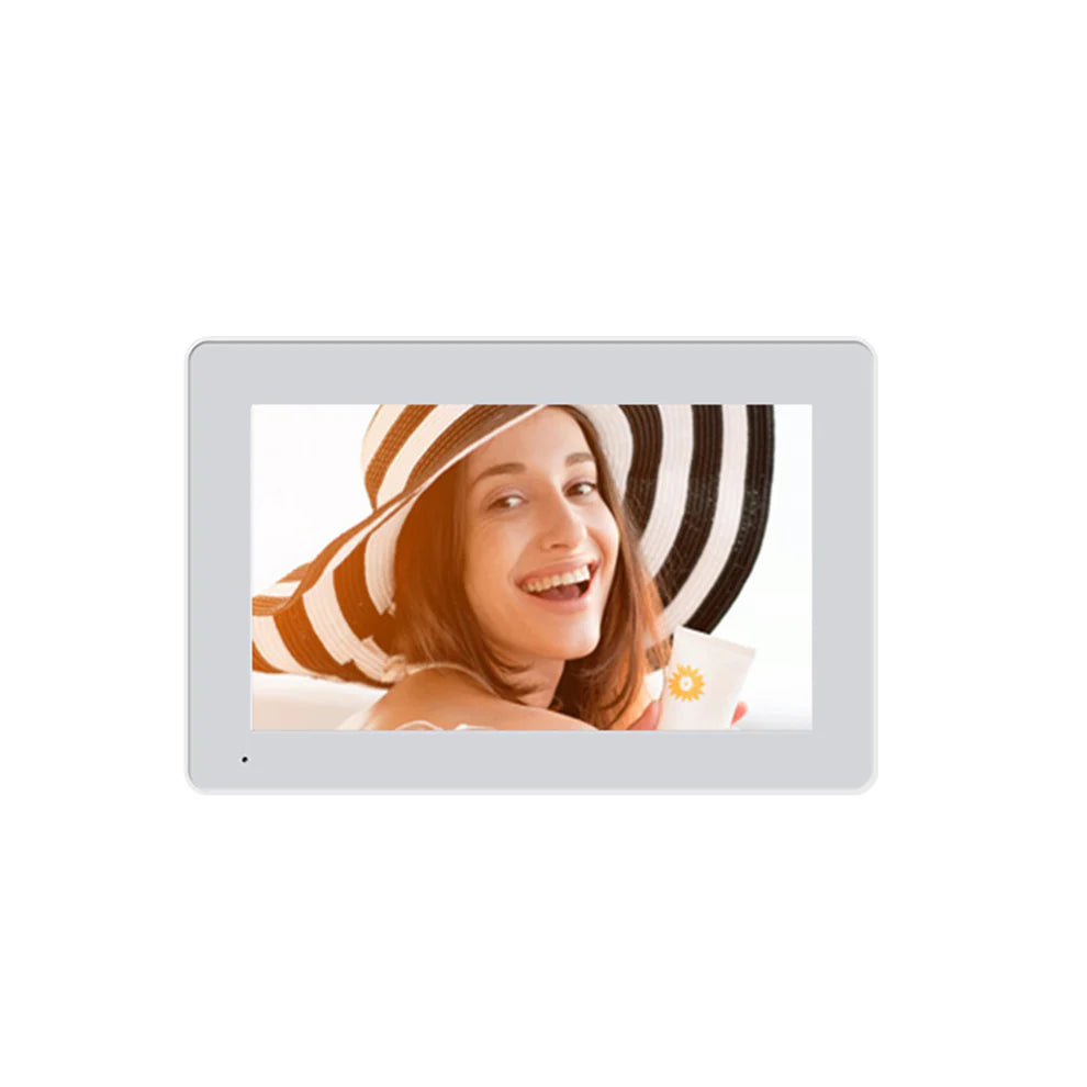 XiVision 7 Inch Screen IP Video Intercom with RFID Card Access Control – Tuya Smart System for Apartment Building & Home Doorbell