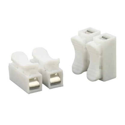 XiVision 30/50/100PCS CH2 CH3 Spring Wire Terminals, Fast Splice Lock Connectors for 2/3 pins Core Cables