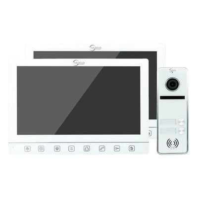 Anjielo  Screen Touch button 7 inch 2-door or 3-door Doorbell Video intercom System For Apartment