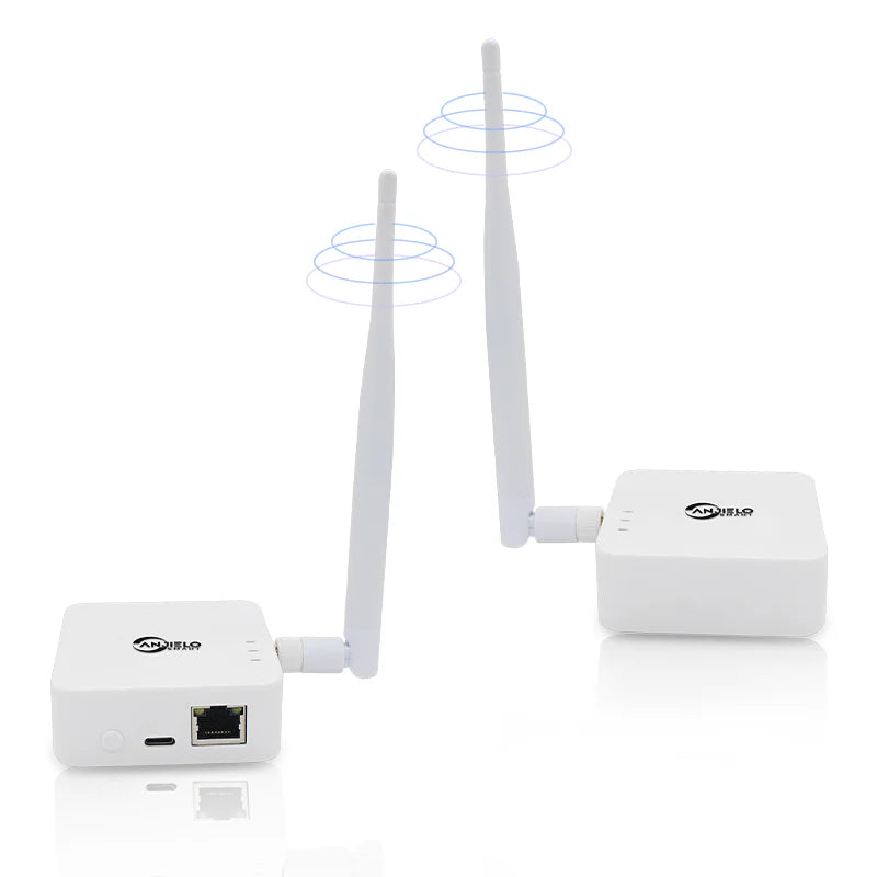 XiVision WIFI HaLow Bridge with Type-C Power Supply - 1000m Long-Range Fast Speed Strong Penetration  Stable Network for Outdoor Use