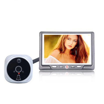4.3 inchLCD Peephole Doorbell Camera  120°PIR Motion Detection Video Recording & IR Night Vision