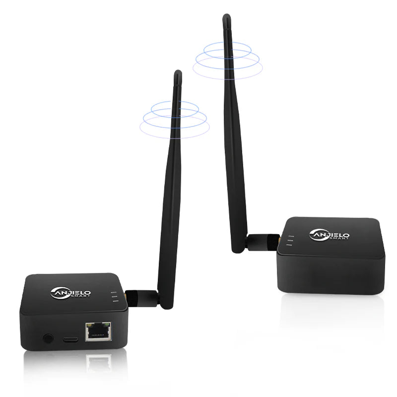 XiVision WIFI HaLow Bridge with Type-C Power Supply - 1000m Long-Range Fast Speed Strong Penetration  Stable Network for Outdoor Use