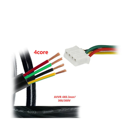XiVisionSmart Video Extend Cable 4x0.2/0.3/0.5mm Tinned Copper Wire for Intercom