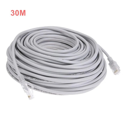 XiVision High speed Cat5e Ethernet Patch Cable, Male to Male RJ45 LAN Cord, 1M-40M Optional, Gold Plated Connector for POE IP camera