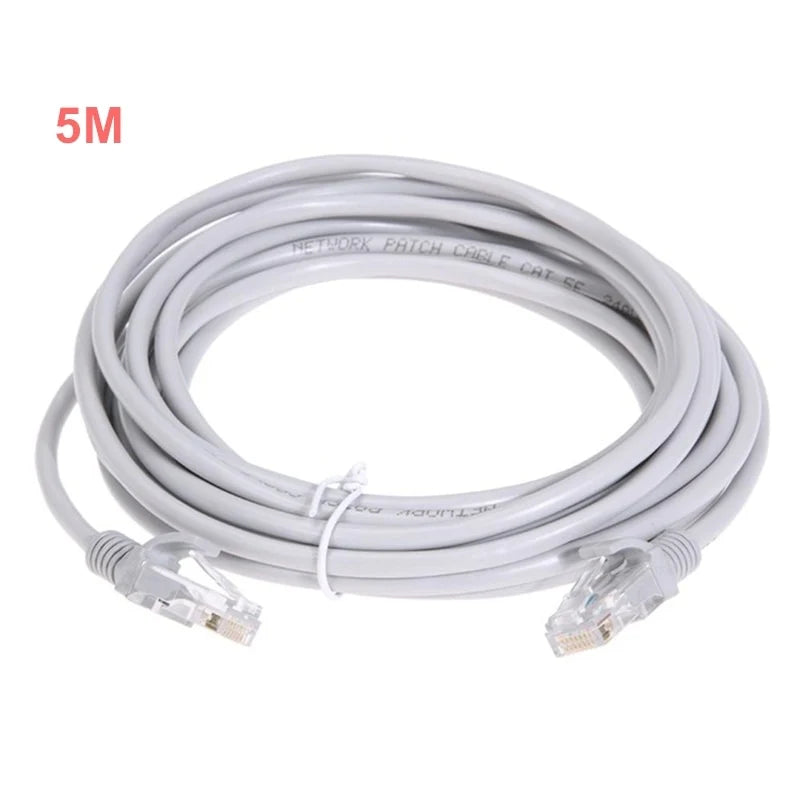 XiVision High speed Cat5e Ethernet Patch Cable, Male to Male RJ45 LAN Cord, 1M-40M Optional, Gold Plated Connector for POE IP camera