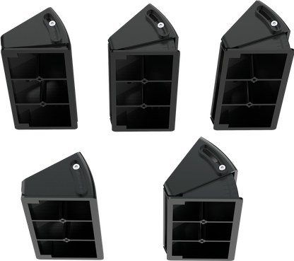 Adjustable Angle Mount Bracket for XiVision Video Intercom Doorbell, Plastic Wall Mount Back Box