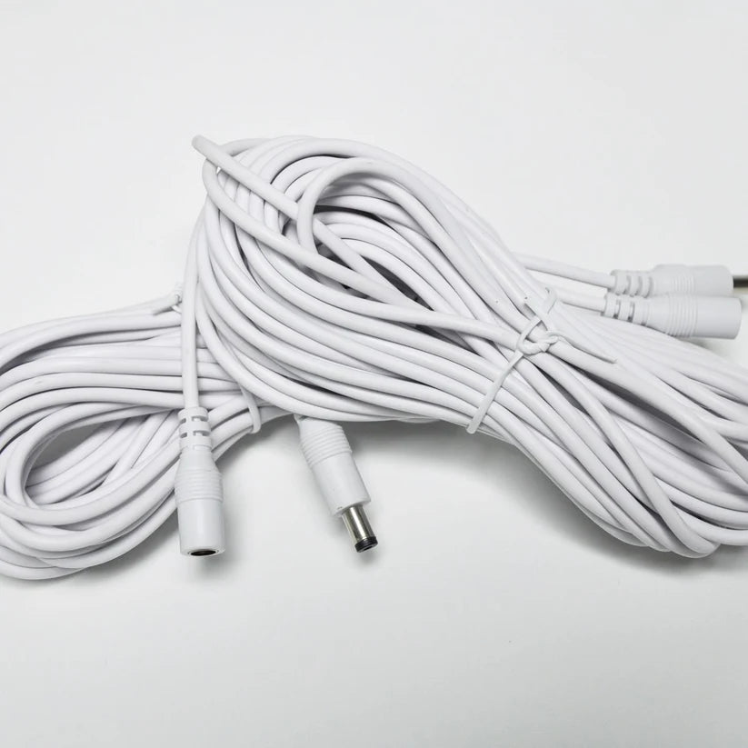 DC12V Power Extension Cable 2.1*5.5mm Connector Male To Female For CCTV Security Camera