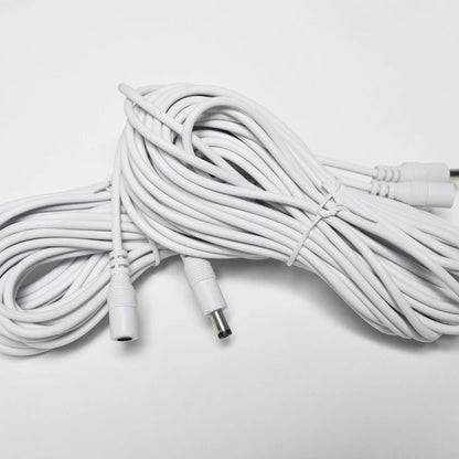 DC12V Power Extension Cable 2.1*5.5mm Connector Male To Female For CCTV Security Camera