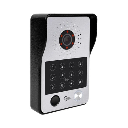 Anjielo Smart Doorbell Camera With Wide-angle Night Vision and Secure Access Control Via RFID Card Password Fingerprint