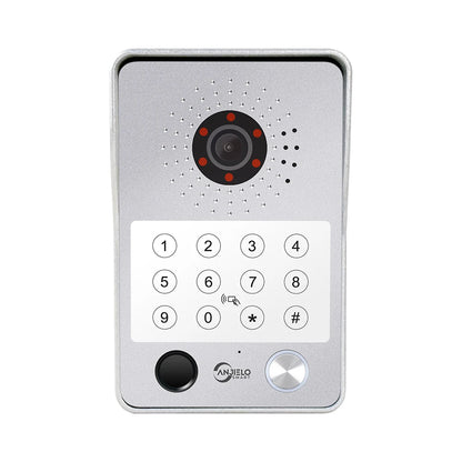 Anjielo Smart Doorbell Camera With Wide-angle Night Vision and Secure Access Control Via RFID Card Password Fingerprint