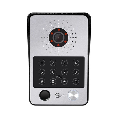 Anjielo Smart Doorbell Camera With Wide-angle Night Vision and Secure Access Control Via RFID Card Password Fingerprint