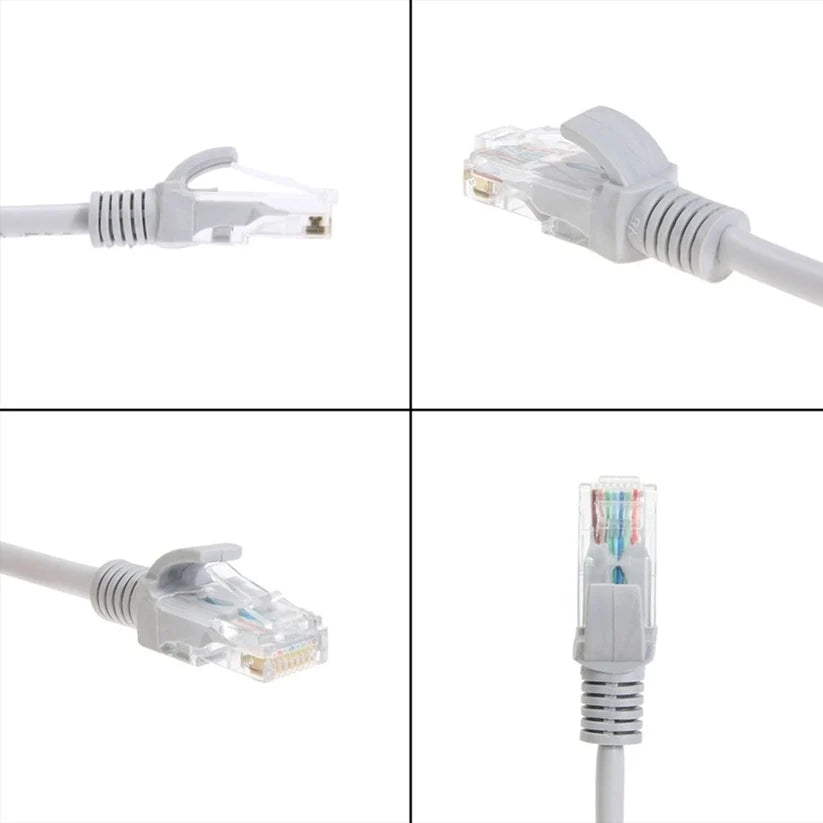 XiVision High speed Cat5e Ethernet Patch Cable, Male to Male RJ45 LAN Cord, 1M-40M Optional, Gold Plated Connector for POE IP camera