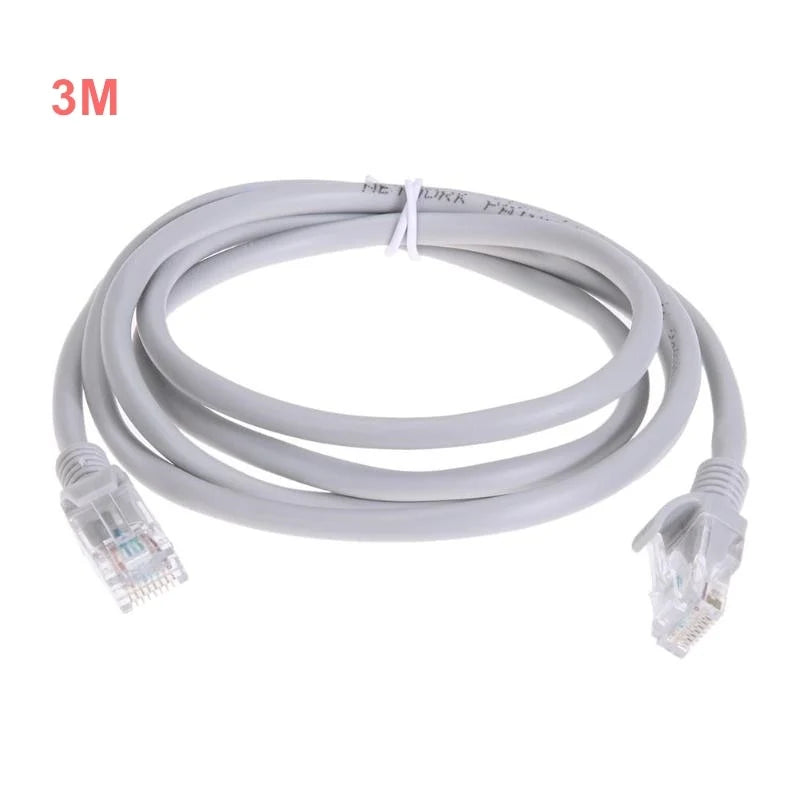 XiVision High speed Cat5e Ethernet Patch Cable, Male to Male RJ45 LAN Cord, 1M-40M Optional, Gold Plated Connector for POE IP camera