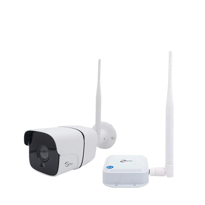 2MP WIFI HaLow IP Camera Weatherproof Home Farm Pier Long Distance Signal Transmission Motion Detection Wireless Bridge IP