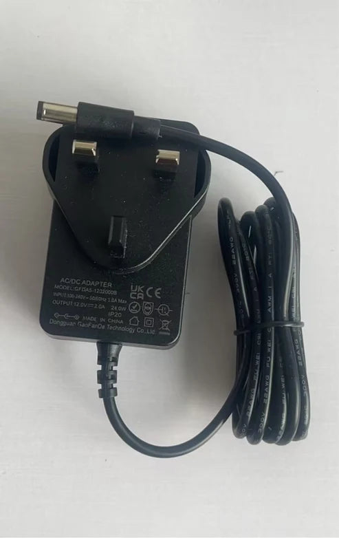DC Power Adapter for XiVision Smart Home Video Intercom Systems - Compatible with All Models (12V-15V)