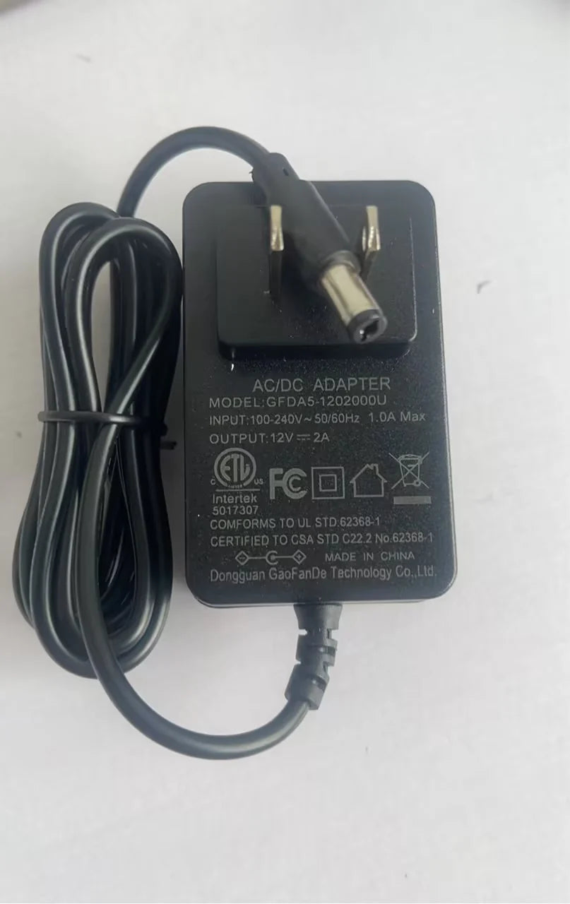 DC Power Adapter for XiVision Smart Home Video Intercom Systems - Compatible with All Models (12V-15V)