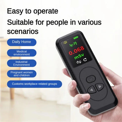 New Nuclear Pollution Radiation Tester Geiger Tube Radiation Detector Nuclear Wastewater Nuclear Radiation Detector