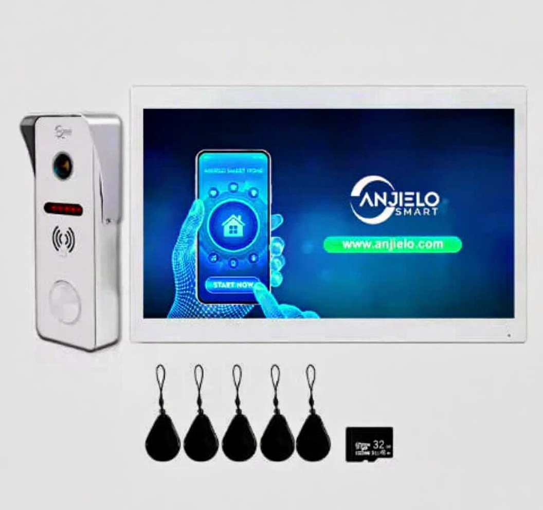 XiVision  1080P Wide View 7-10 inch Touch Doorbell - Tuya Smart Video Intercom  WiFi/Wired Camera System