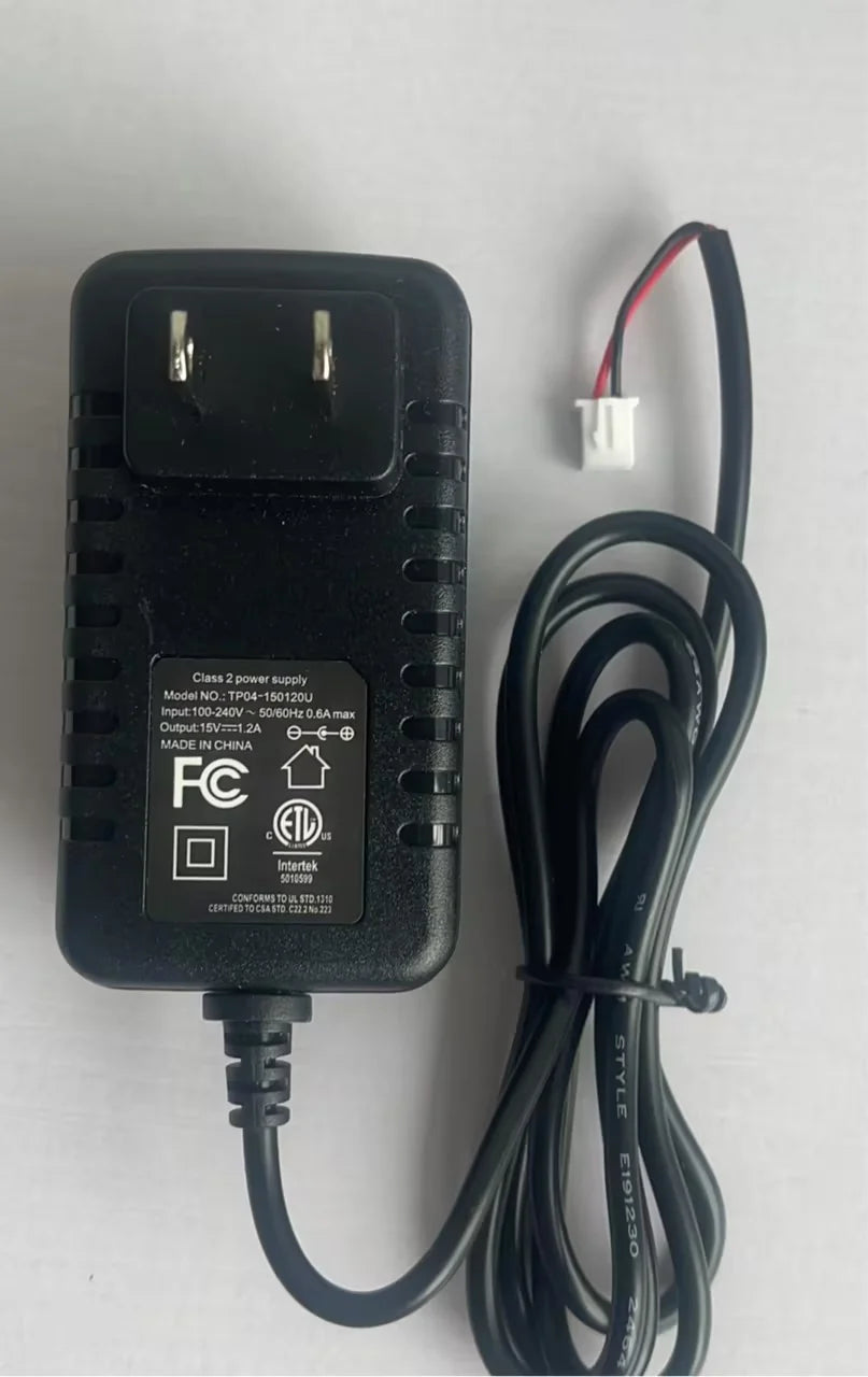 DC Power Adapter for XiVision Smart Home Video Intercom Systems - Compatible with All Models (12V-15V)